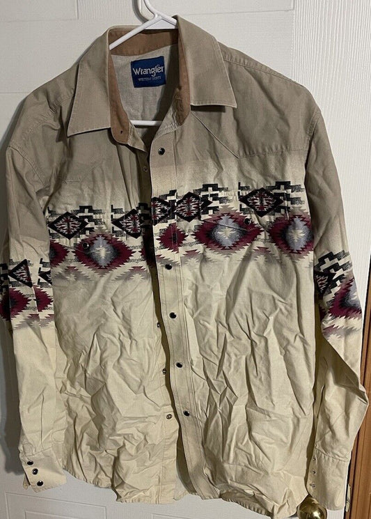 Wrangler Aztec Southwestern Brushpopper Large 