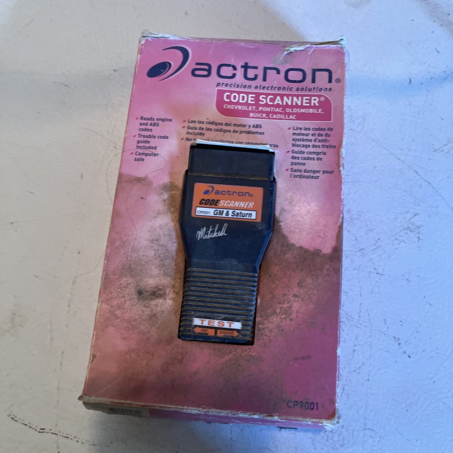 ACTRON CP 9001 CODE SCANNER CHEVY, PONTIAC, OLDS, BUICK AND CADDY