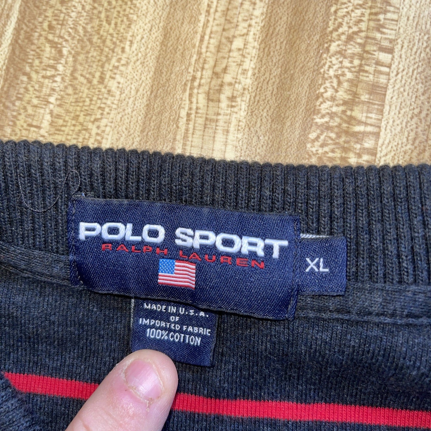 Vintage Polo Sport Rugby Polo XL