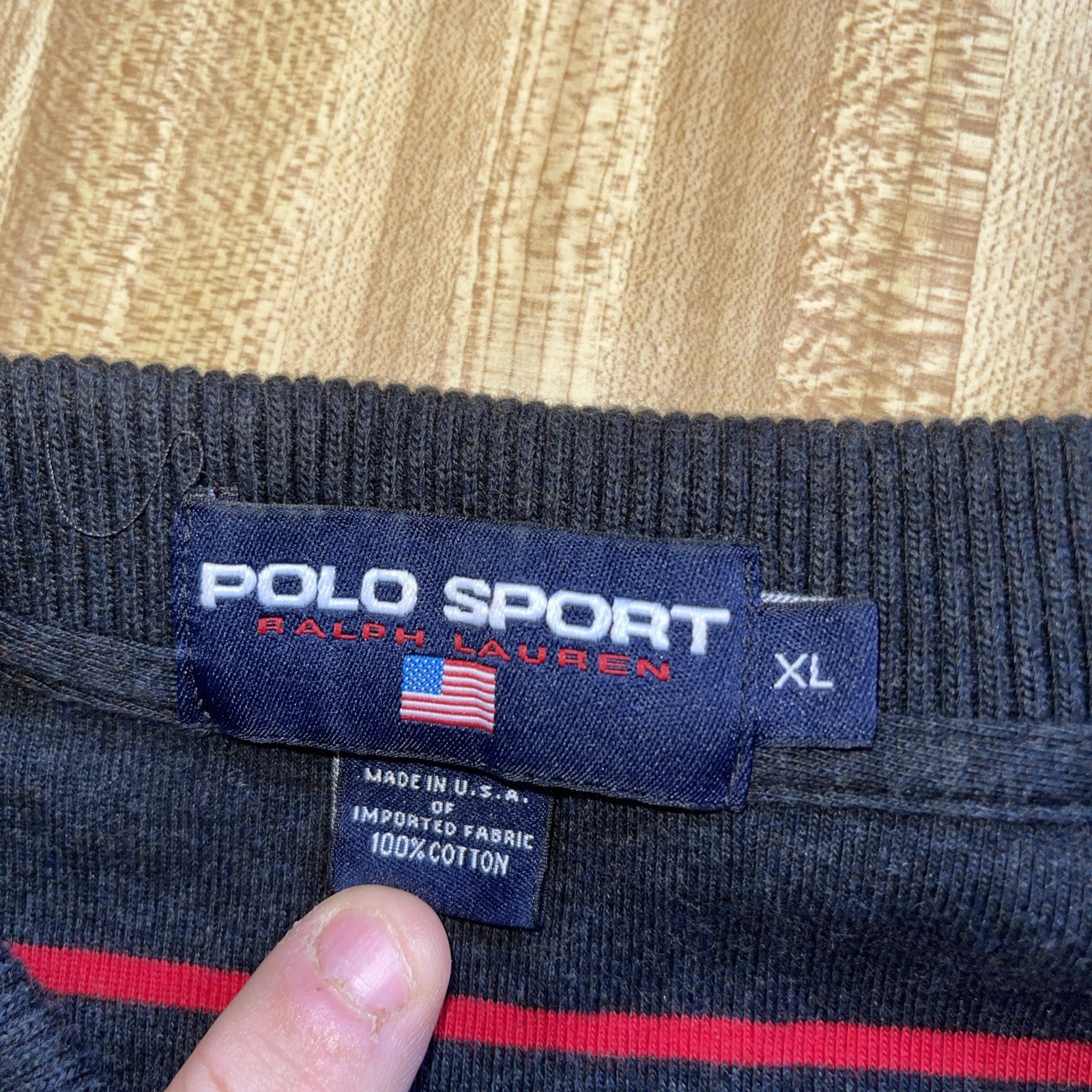 Vintage Polo Sport Rugby Polo XL