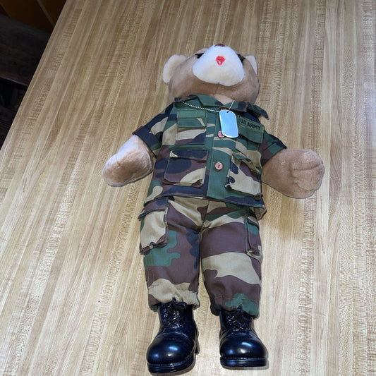 Vintage Ira Green Bear Force Of America Plush