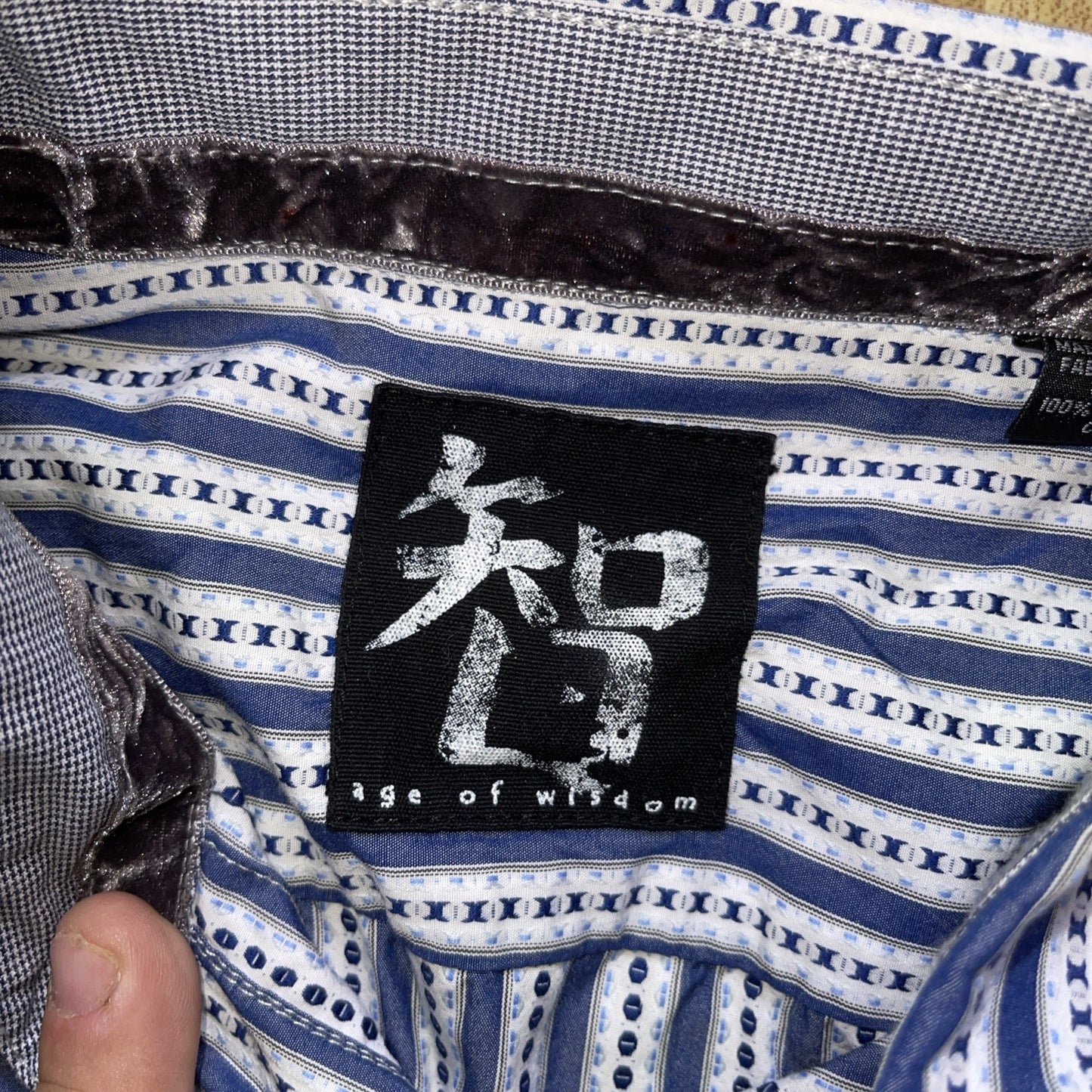 Age Of Wisdom Button Up XL