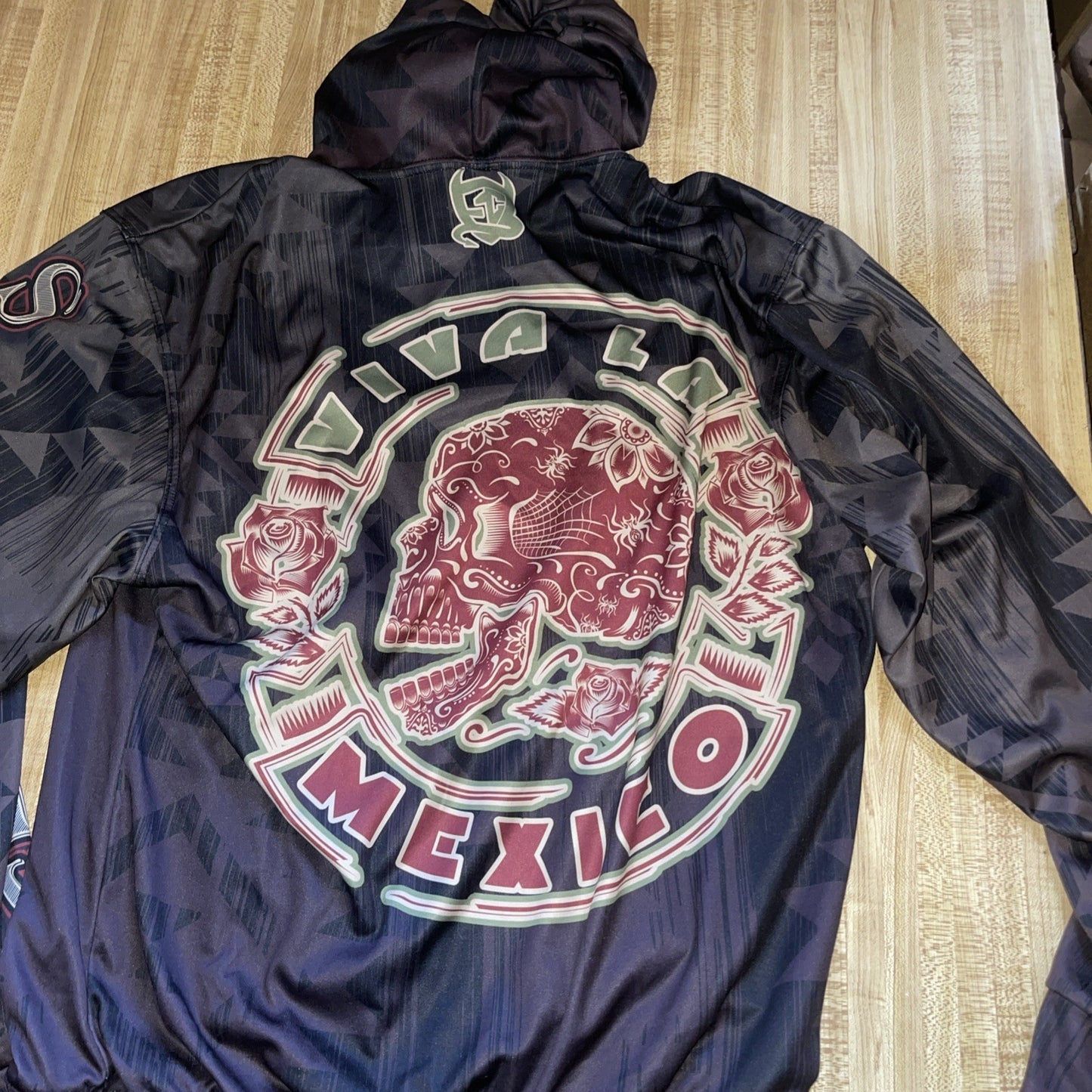 Sin City Sublimation Hoodie Medium Made In USA 