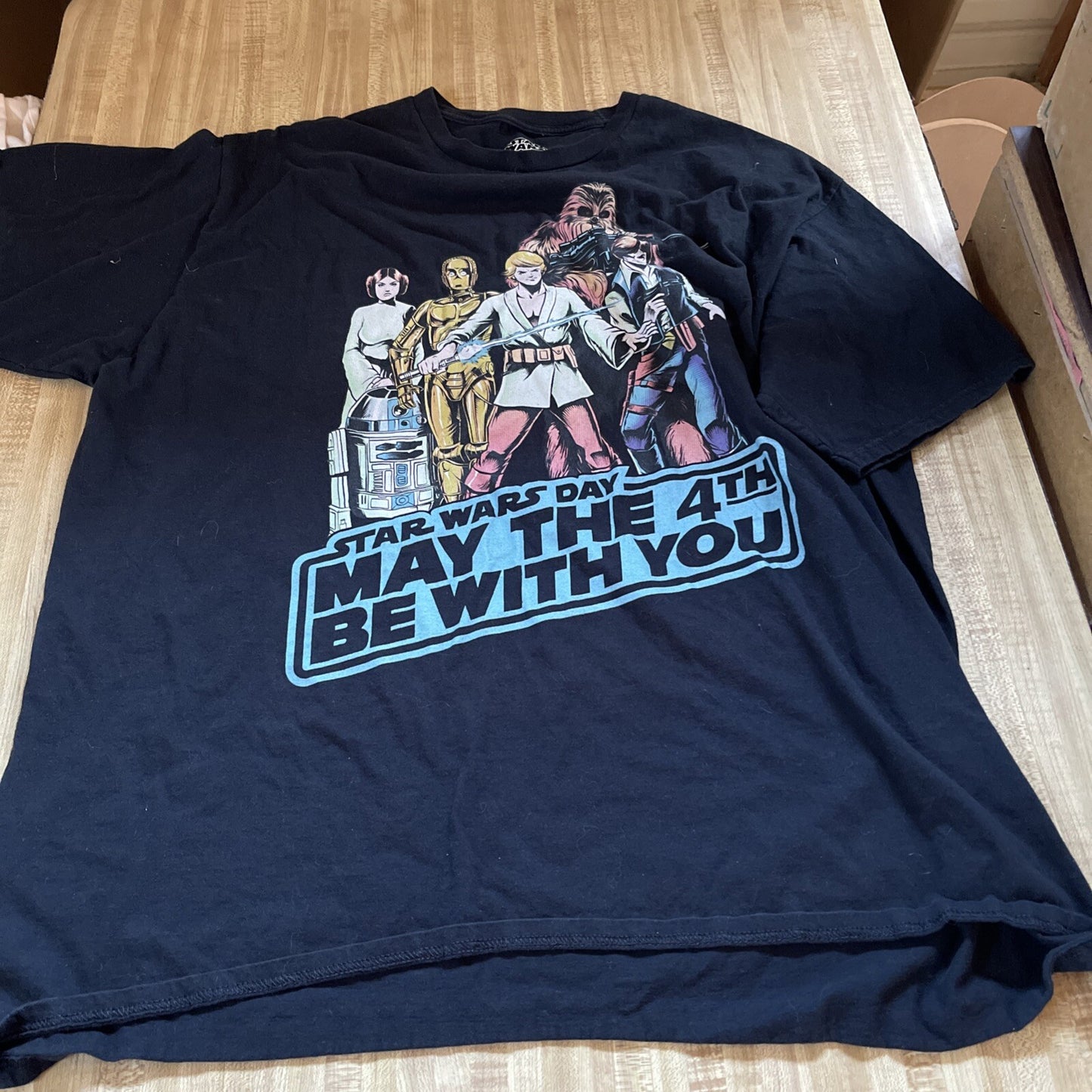 Star Wars May The 4th Be With You T Shirt 2XL