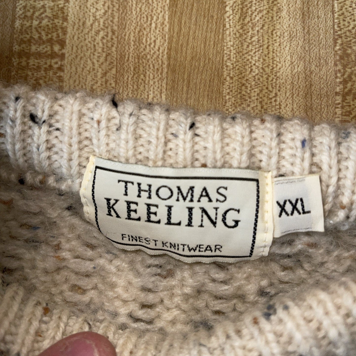 Thomas Keeling Finest Knitwear Sweater XXL 