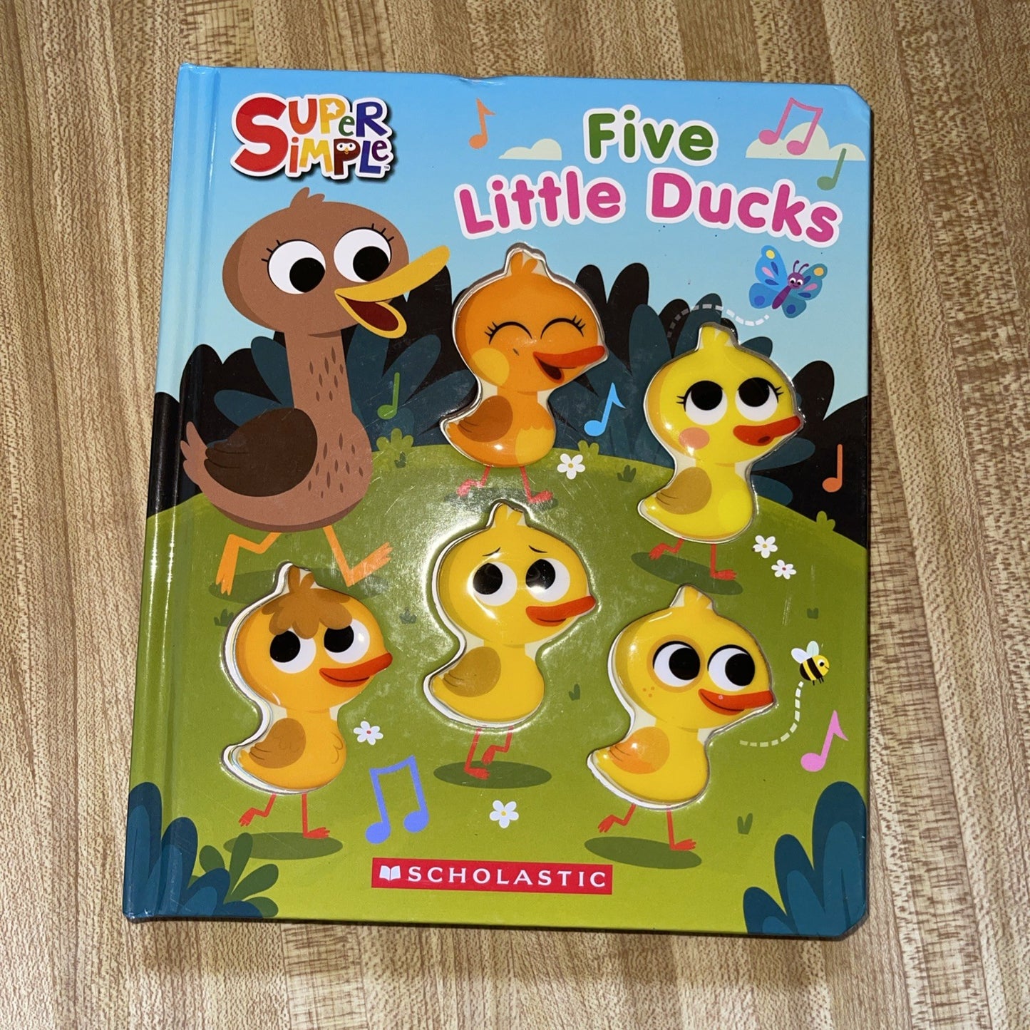 Five Little Ducks (Super Simple Countdown Book) by Scholastic (2024, Novelty...