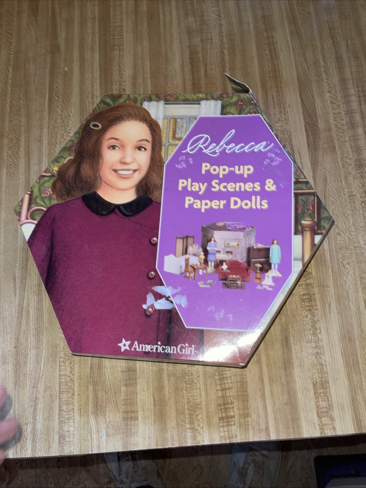 American Girl Rebecca Pop Up Play Scenes & Paper Dolls 
