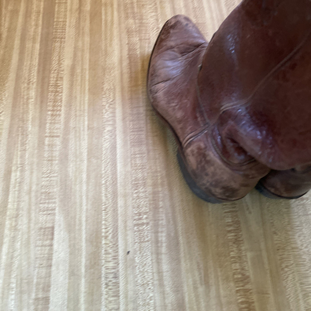 Jack Daniels Boots Old NO. 7  Leather Brown Western Cowboy Boots Men's Size 10