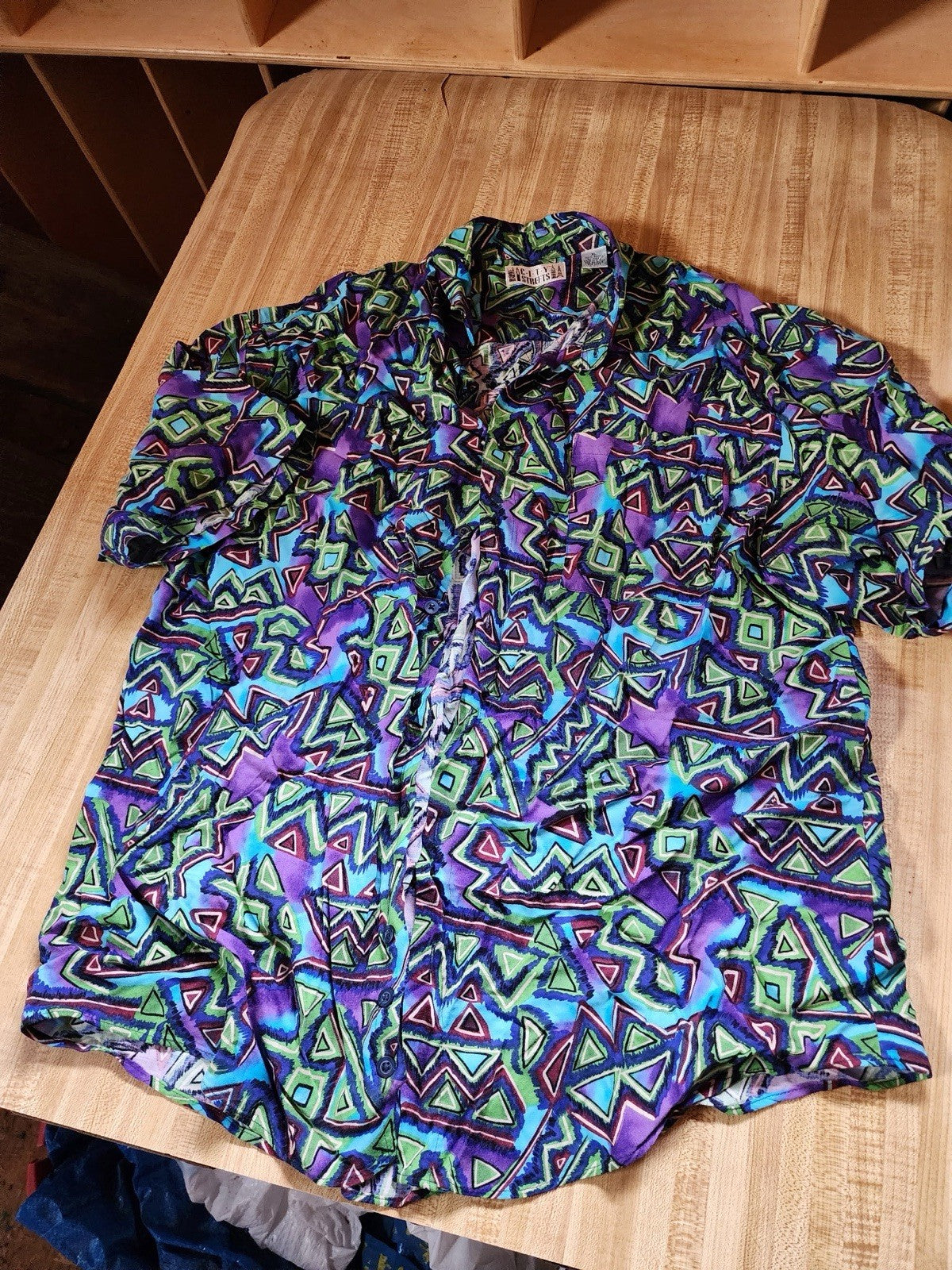 City Streets Button Up XL