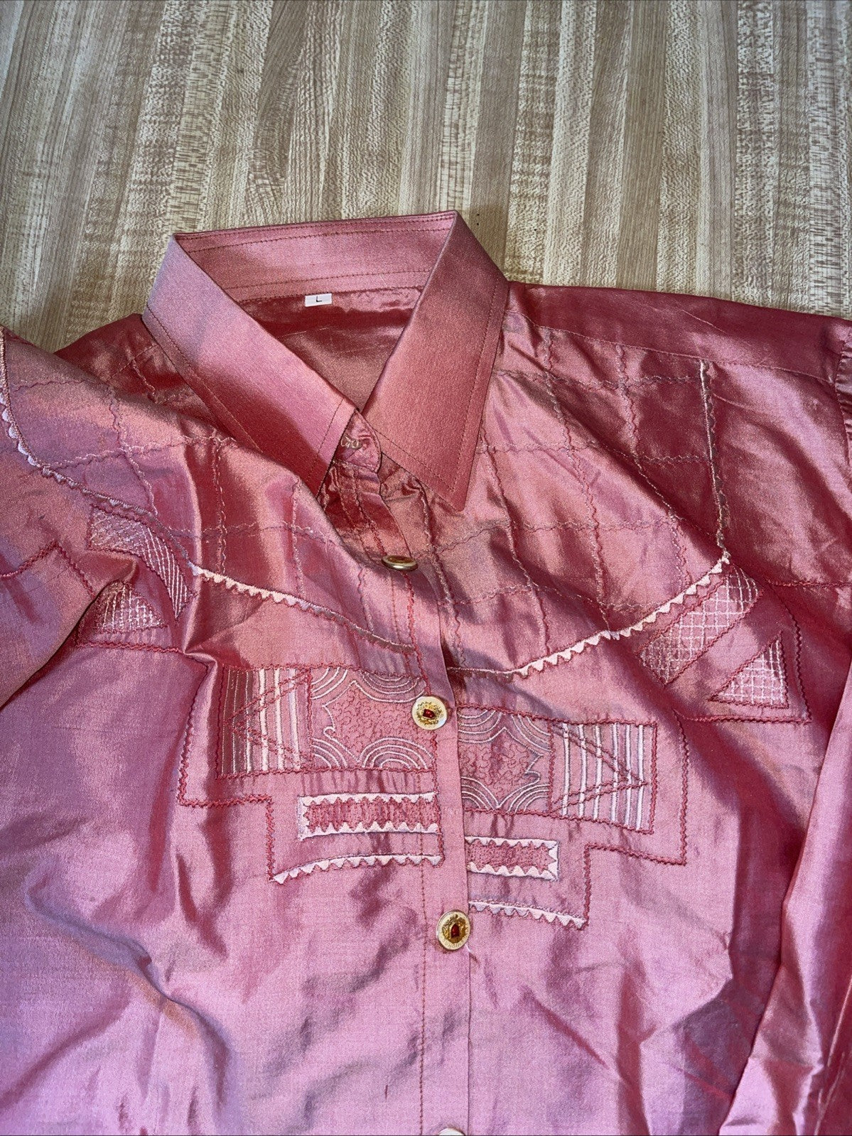 Vintage Designer Style Shirt Large 