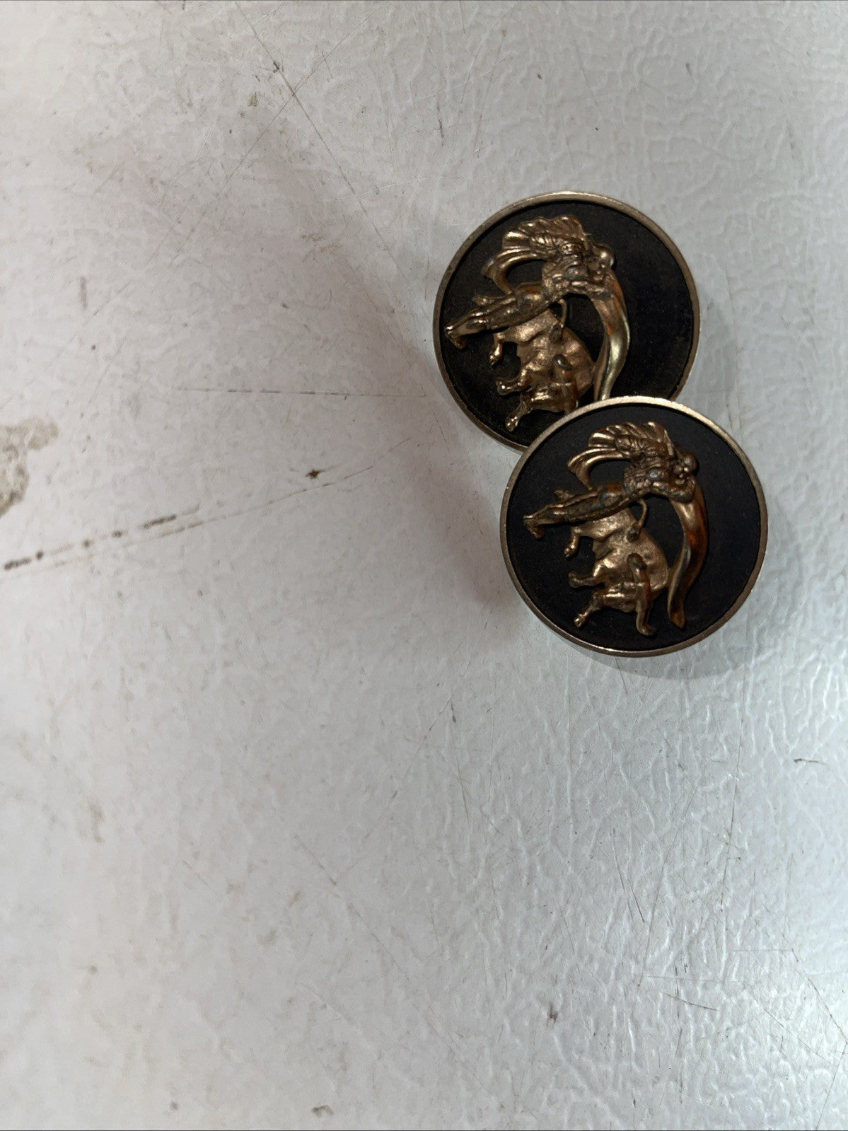 Vintage Bullfighting Cufflinks 