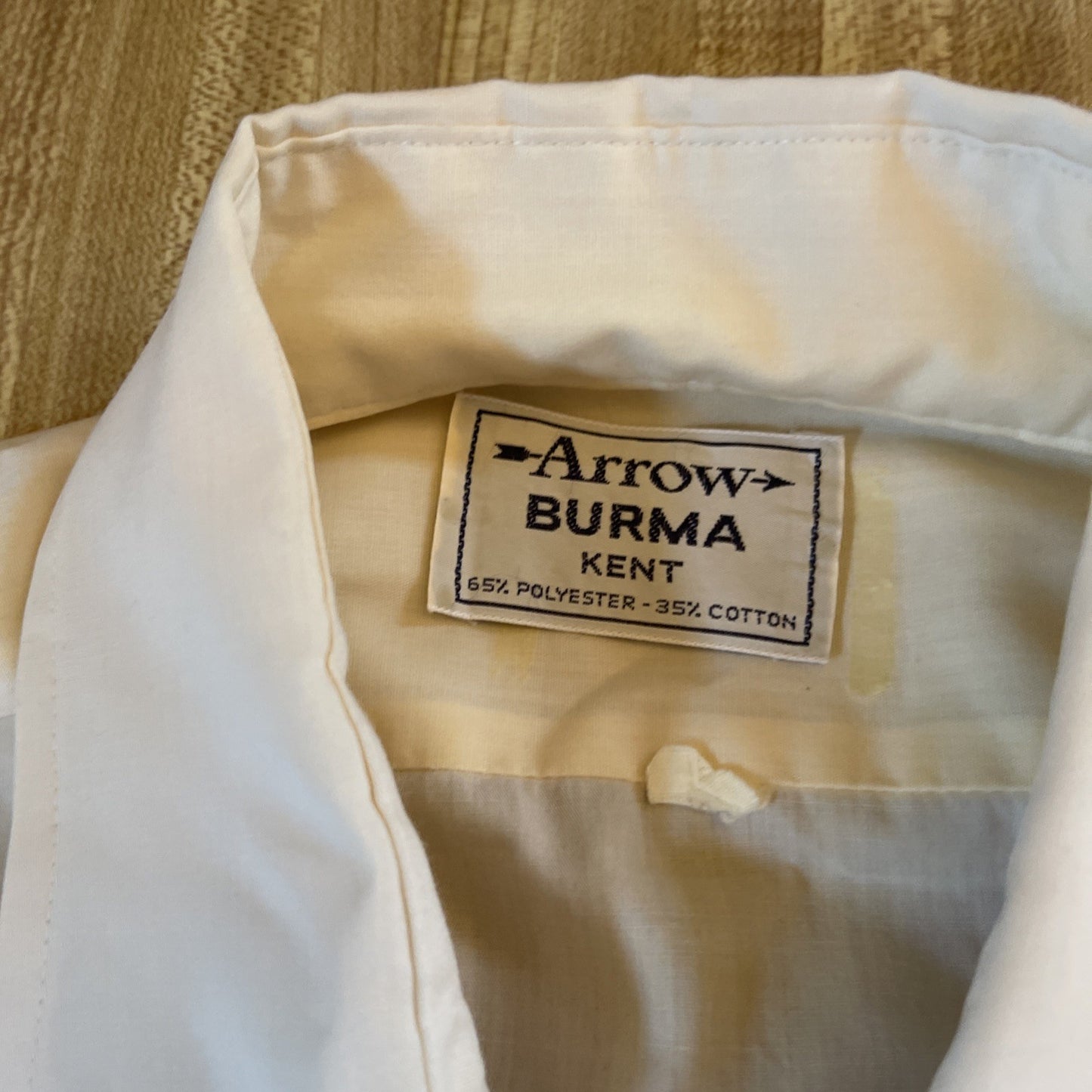 Vintage Arrow Burma Kent Shirt Large 