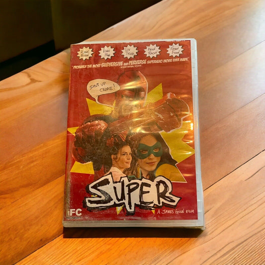 Super (DVD, 2011) James Gunn, Liv Tyler, Elliott page, Rainn Wilson, Kevin