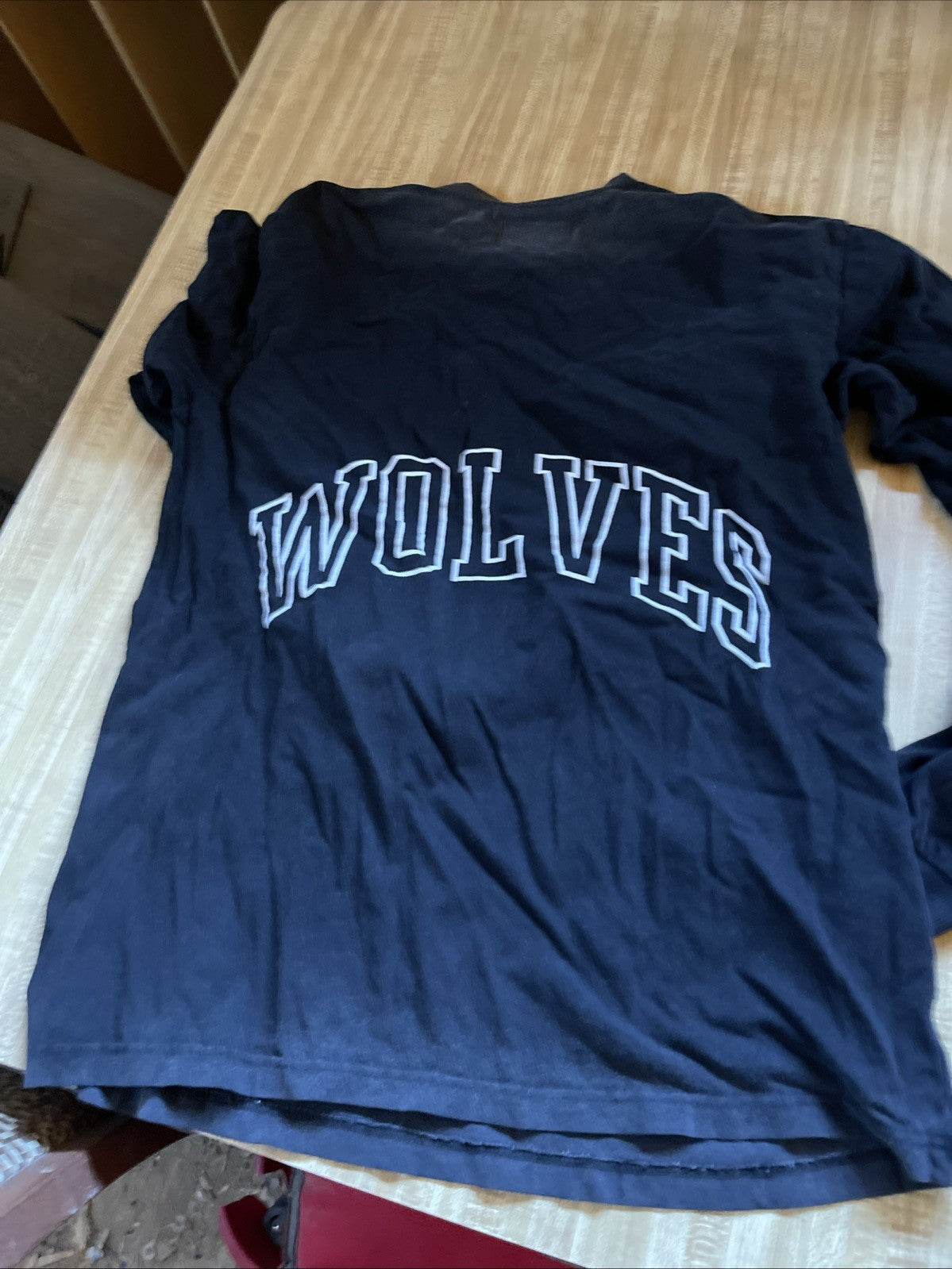 Darc Sport Wolves Club Long Sleeve T Shirt Large 
