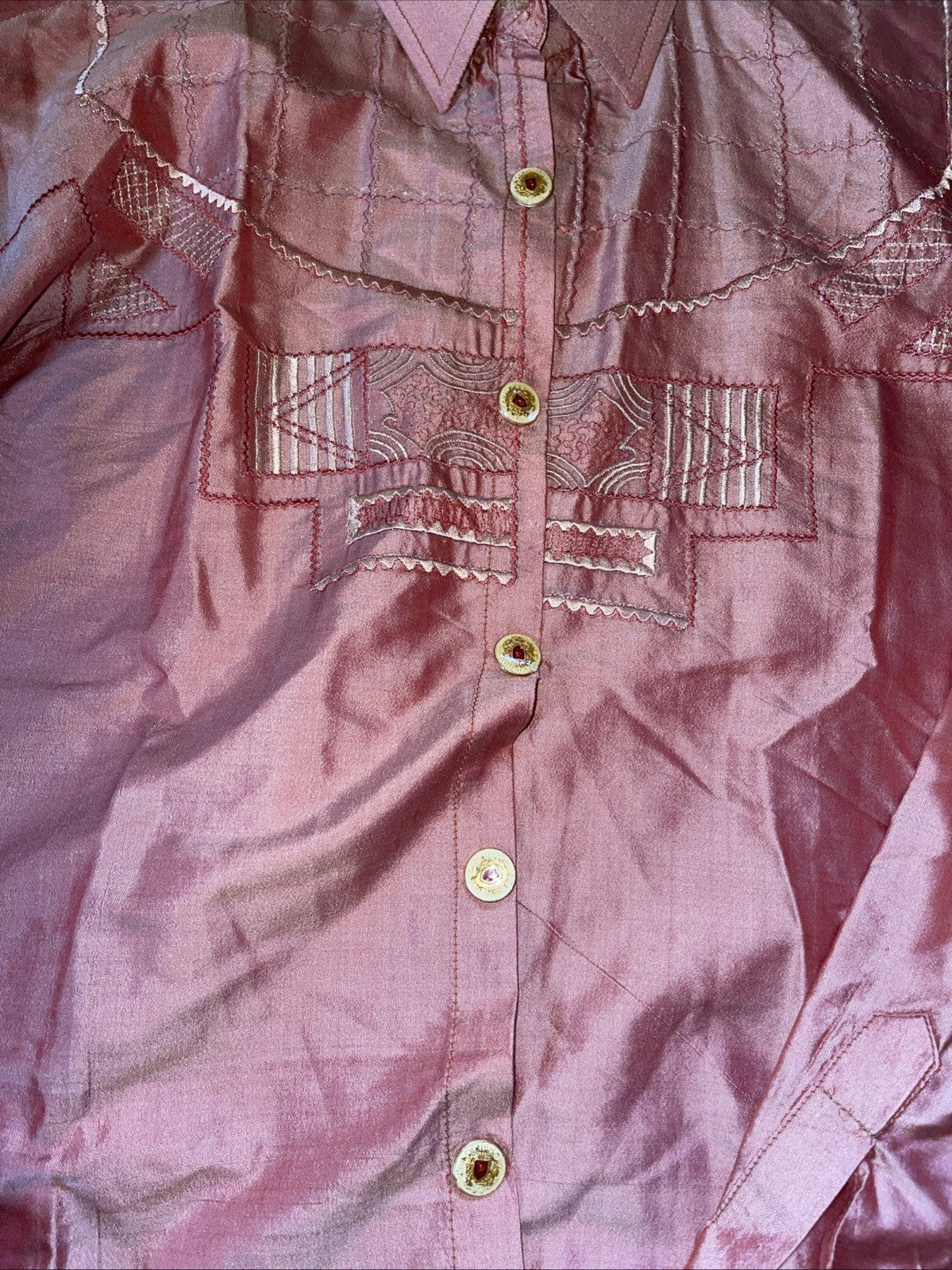 Vintage Designer Style Shirt Large 