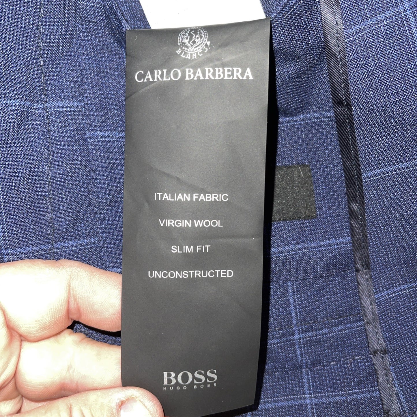 Boss Hugo Boss Carlo Barberra Unstructured Blazer 36R