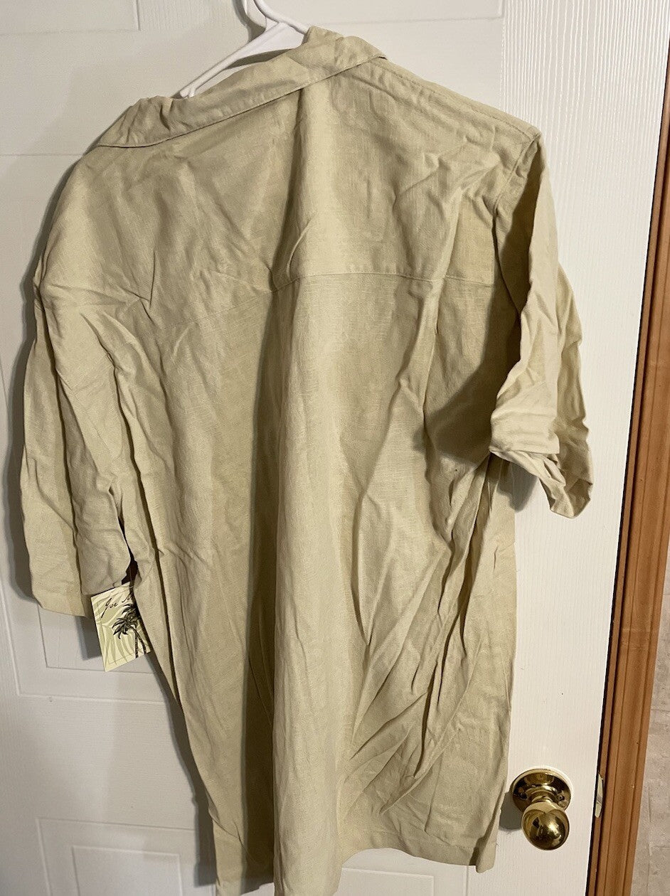 Joe Marlin Silk Blend Shirt LT NWT