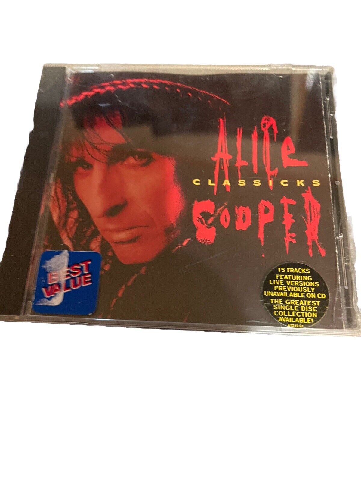 Classicks by Alice Cooper (CD, Aug-1995, Epic)