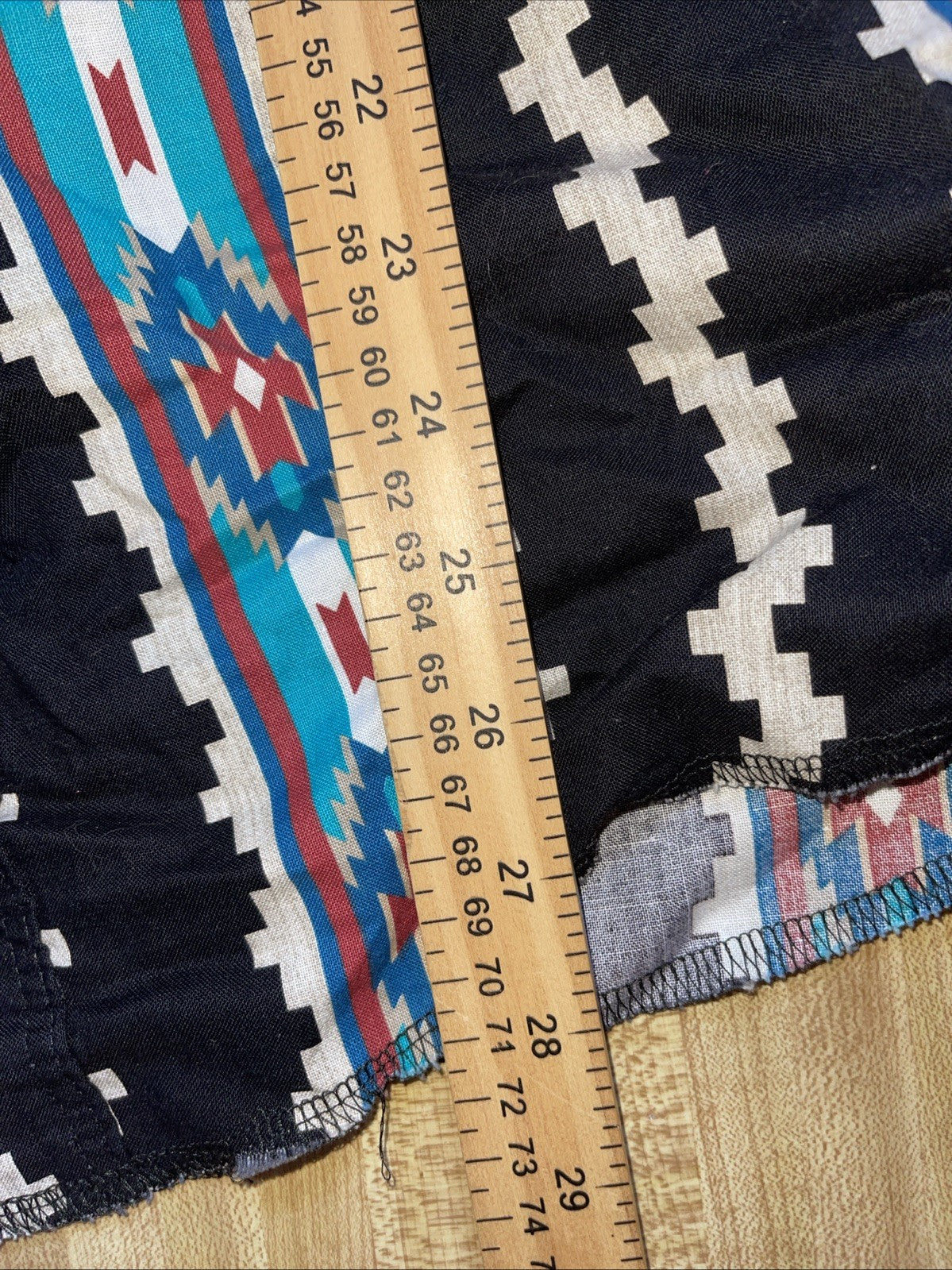 wrangler aztec pearl snap