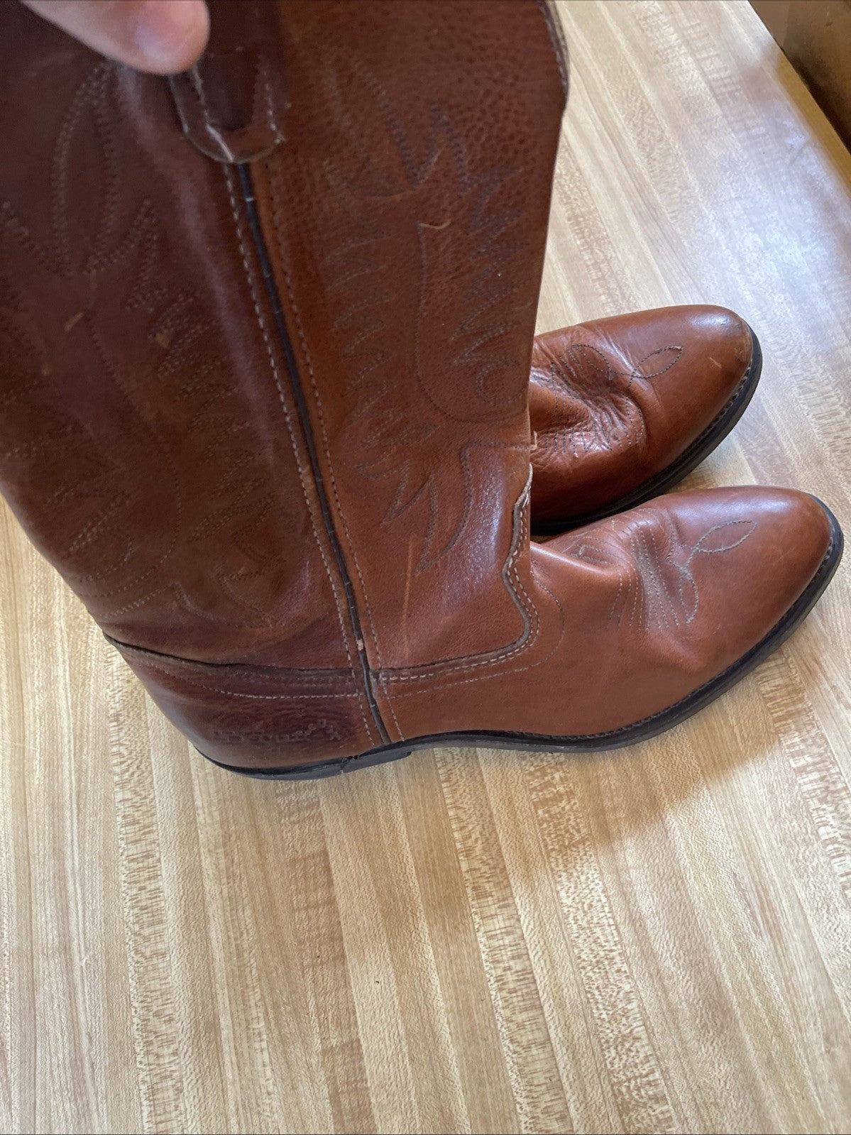 DD Tuff Cowboy Boots 10 D