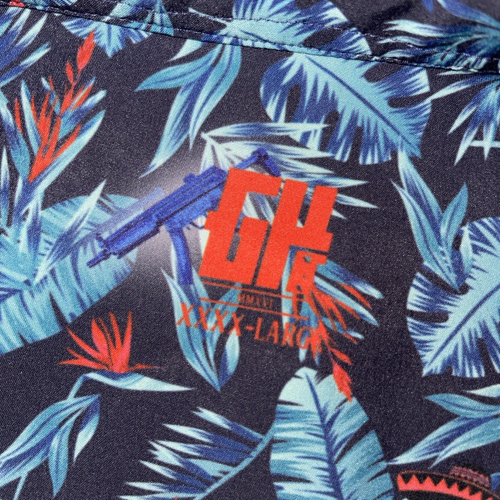 Greater Half Button Up 4XL