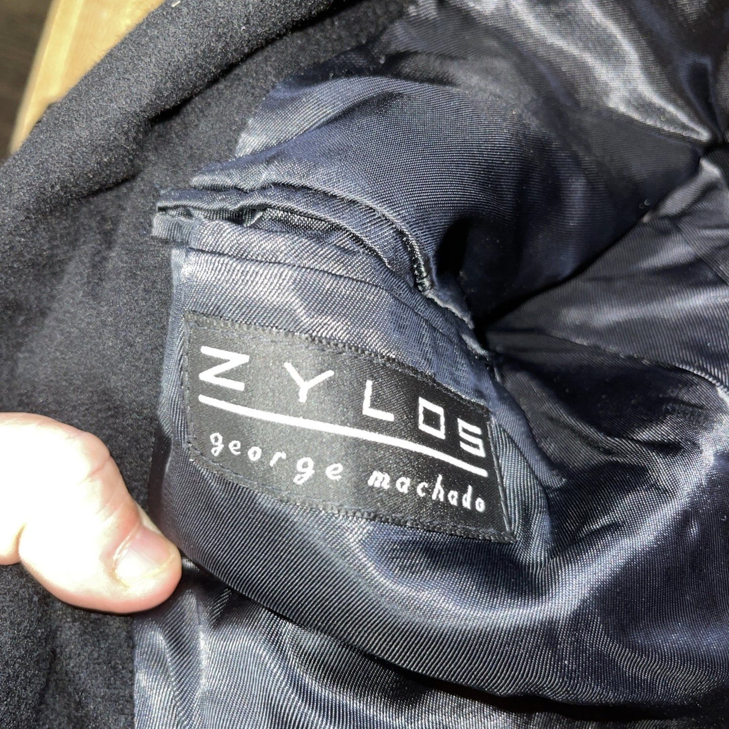 zylos george machado Cashmere Blend Blazer