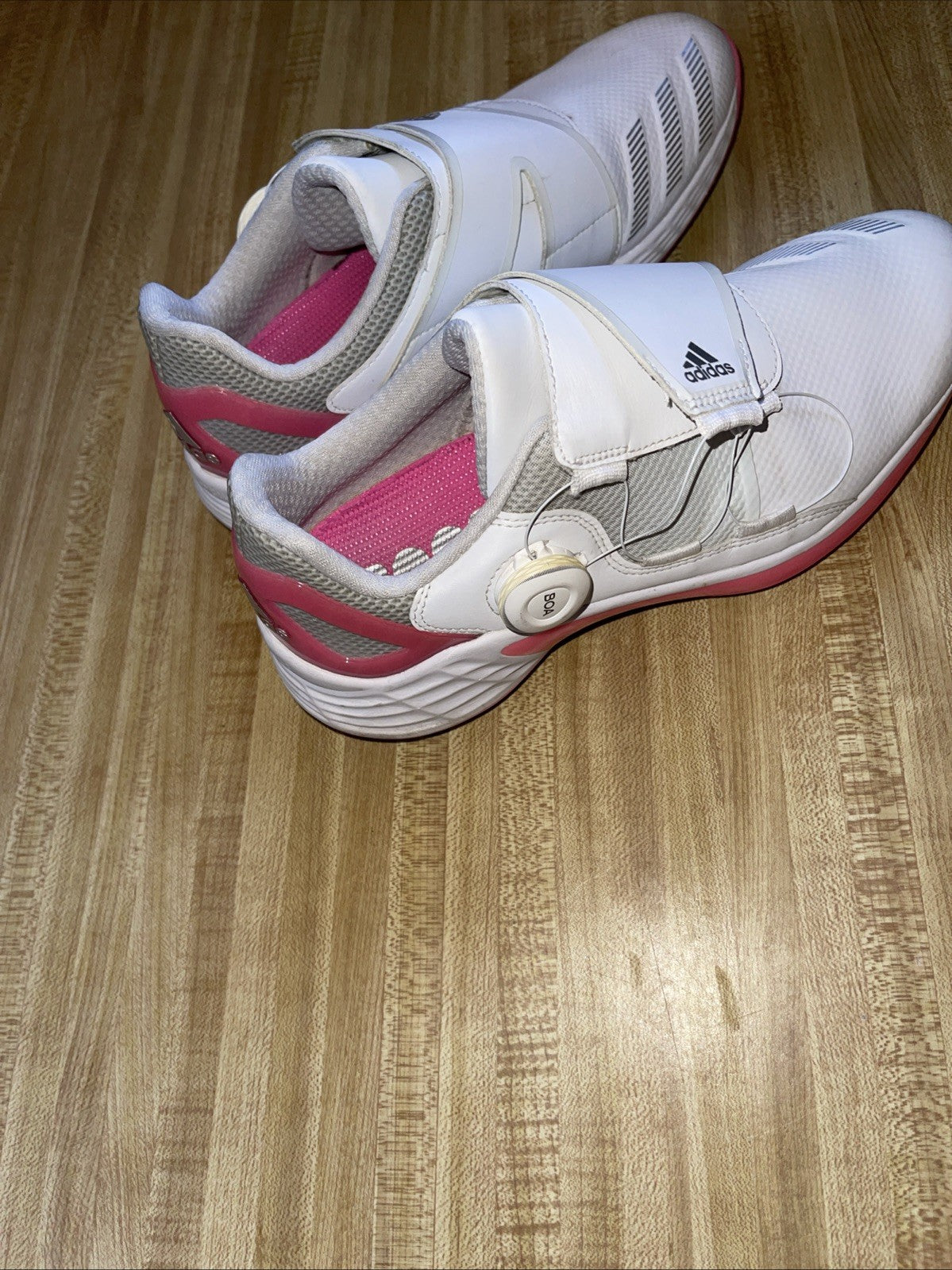 Adidas Lightstrike Golf Shoes Boa Laces Size 8 Women’s 
