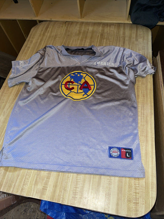 B&W Apparel  Retro Style Club America Jersey Rare Large