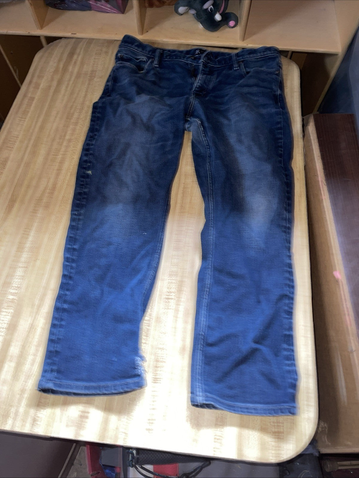 R. Society X Banana Republic Washwell Selvedge Jeans 36/30