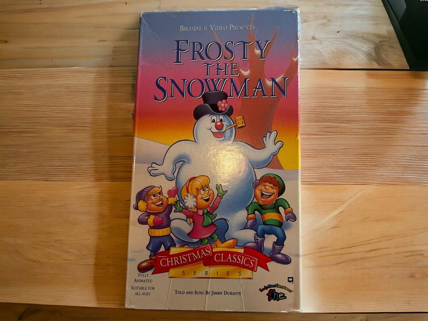 FROSTY THE SNOWMAN Christmas Classics Series Jimmy Durante VHS