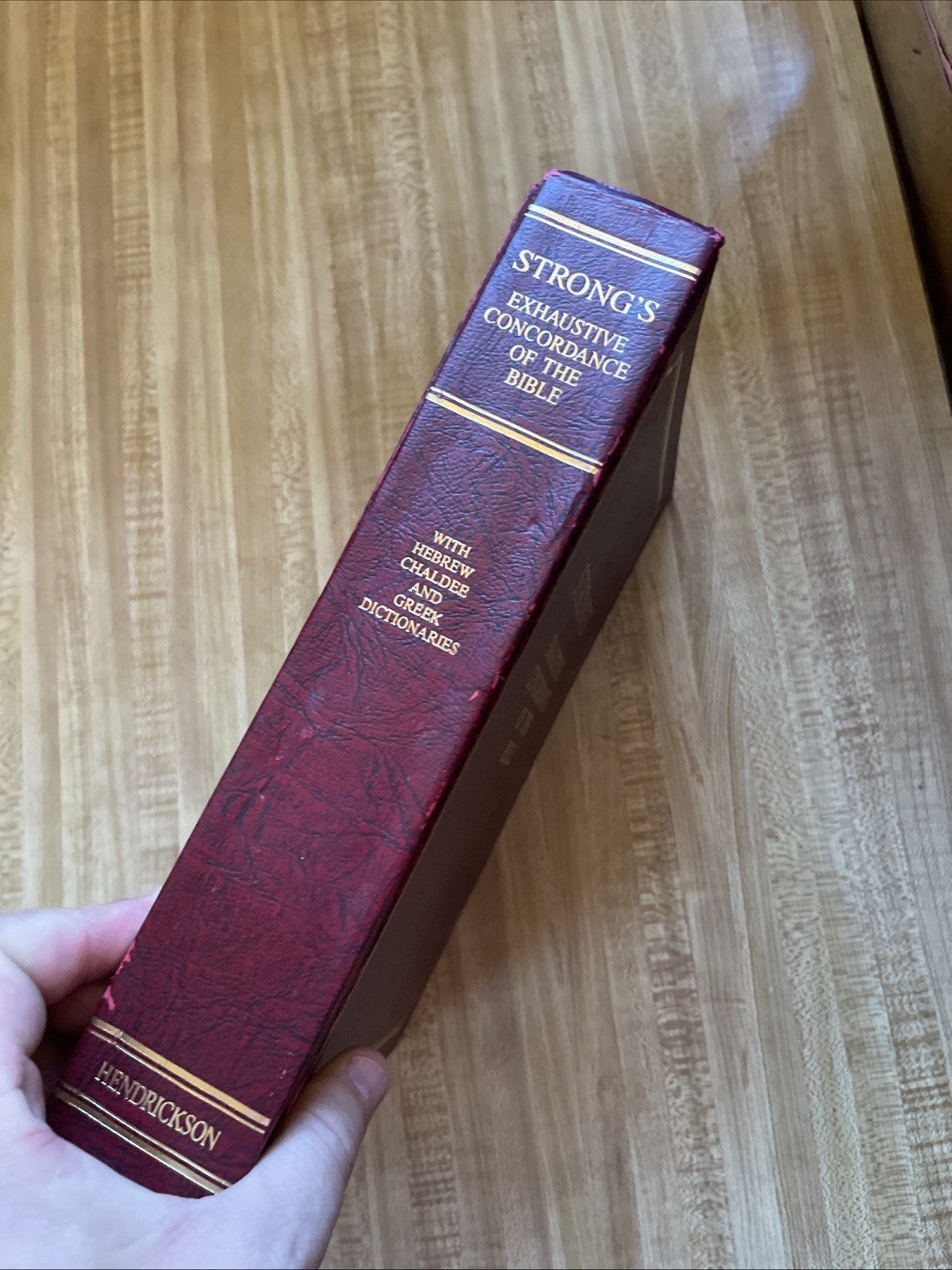 strong's exhaustive concordance of the bible Hardcover 