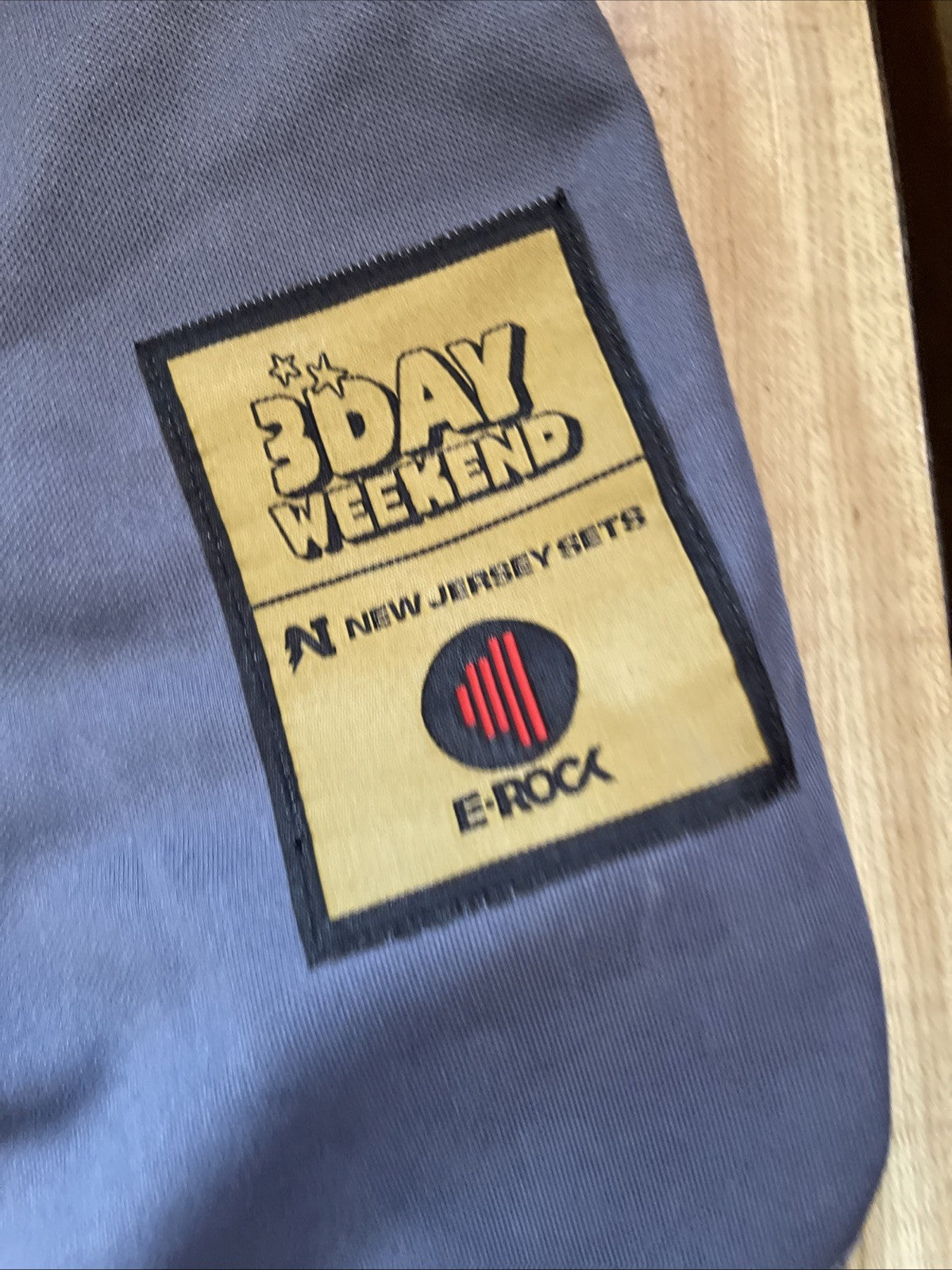 3 Day Weekend Baseball Style Jersey Large 