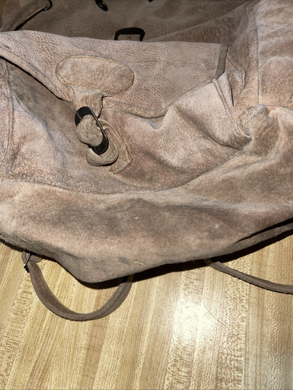 Vintage Leather Backpack 