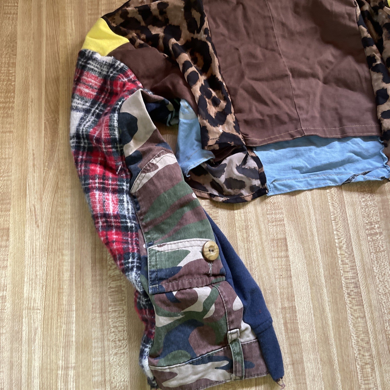 Vintage Upcycled Top On A Screen Stars Best Tag XL