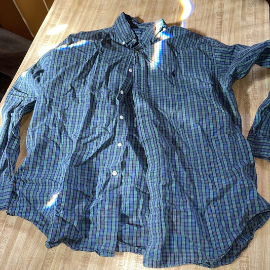 ralph lauren blaire button down Large