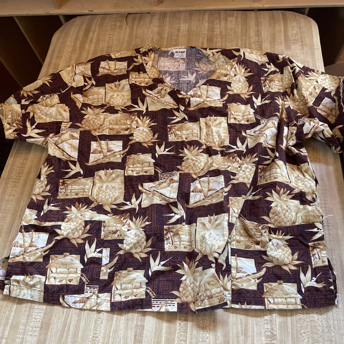 Kim Fashion Hawaiian Shirt 2XL 