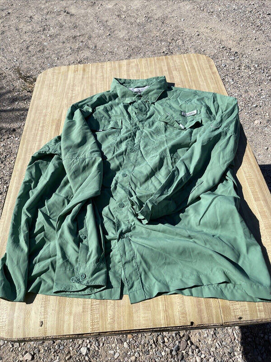 habit vented fishing shirt 2XL 