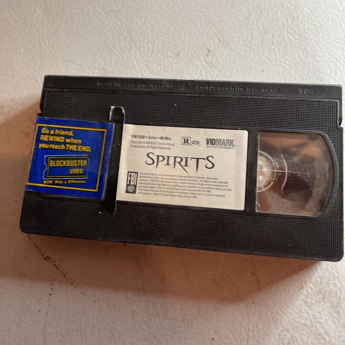 Spirits VHS Ultra Rare Extremely HTF OOP Cult Classic