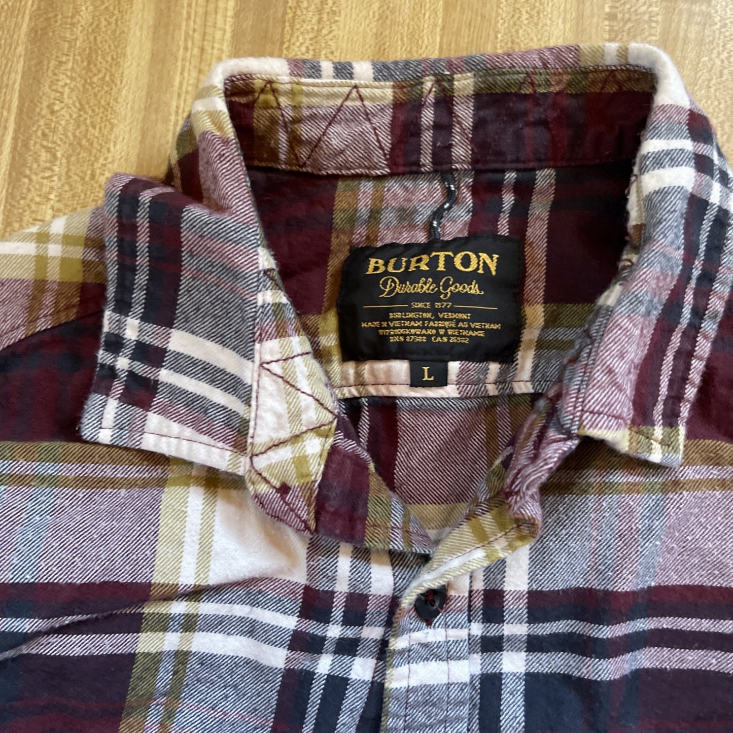 Burton Flannel Large 