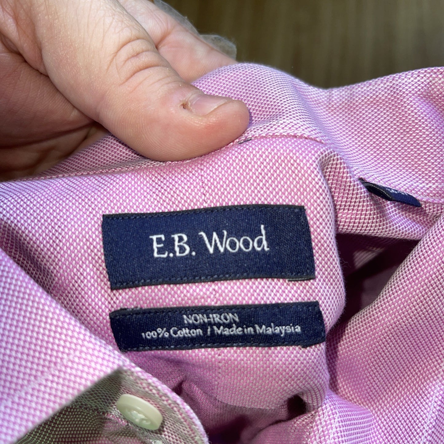 EB Wood Non Iron Dress Shirt 17.5