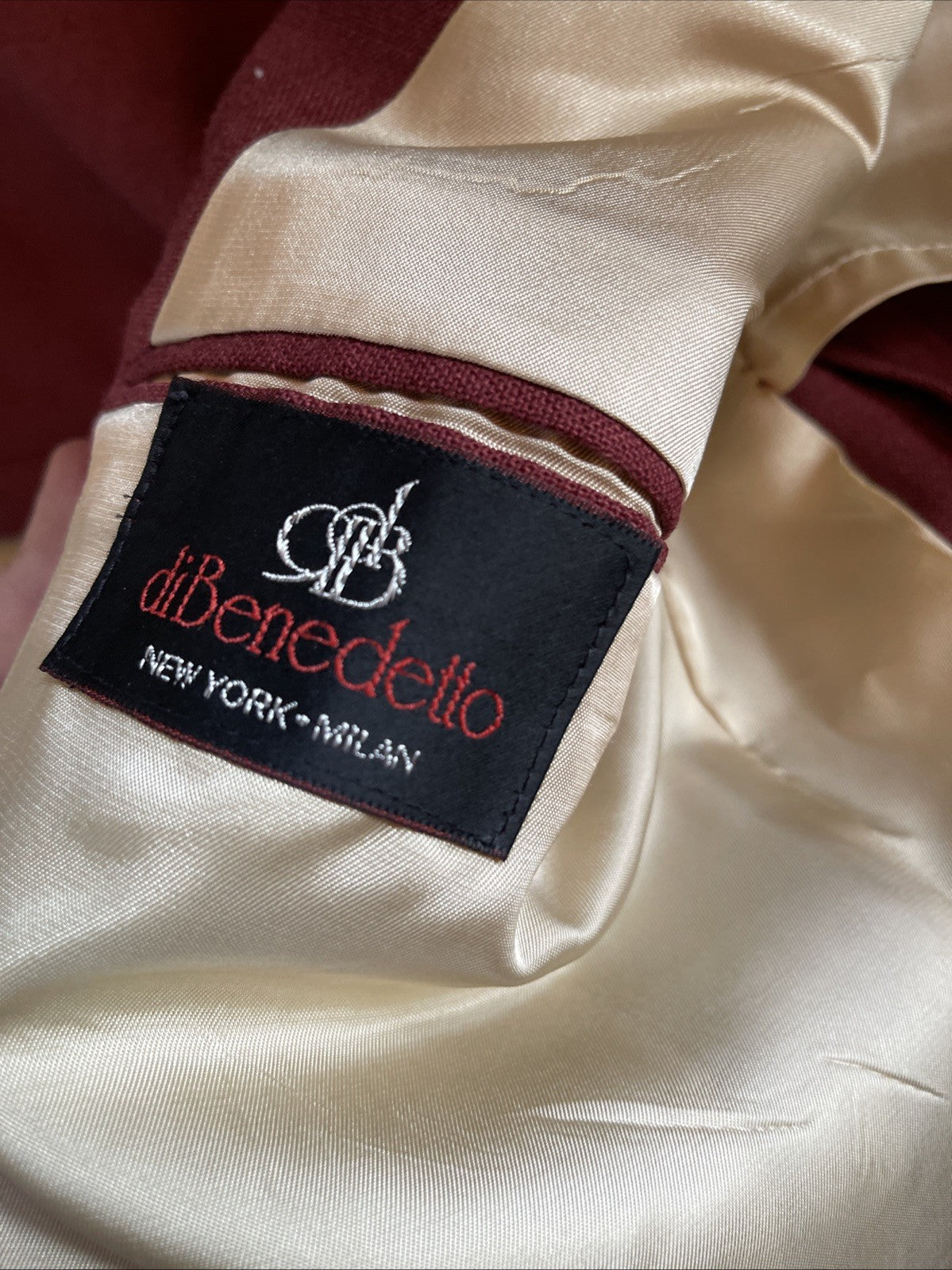 Vintage Di Benedetto Blazer Made In USA Has Stains