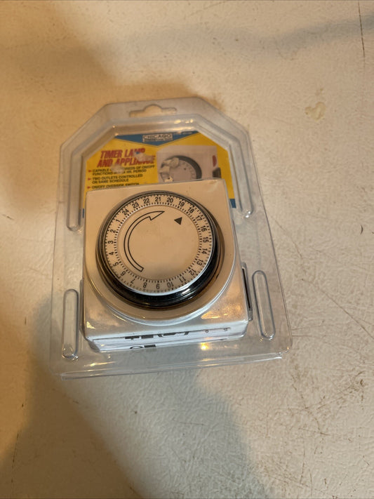 Chicago Electric Lamp and Appliance Timer #40148 New