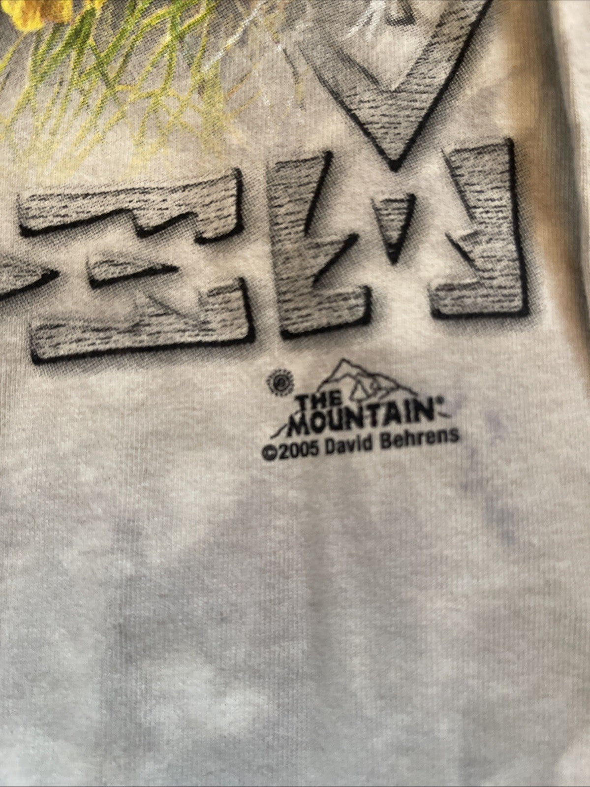 Vintage The Mountain Long Sleeve T Shirt 3XL 