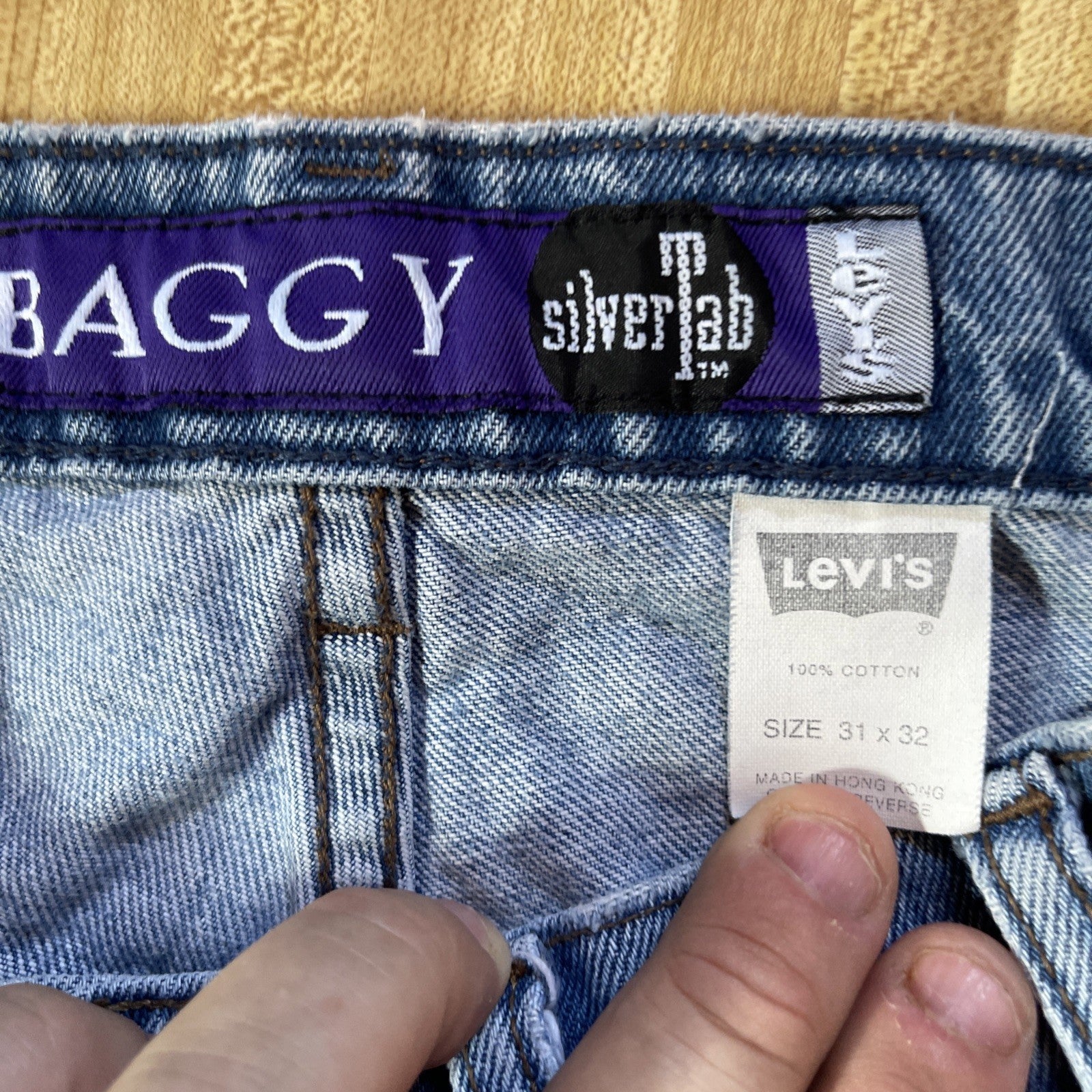 Vintage Silvertab Baggy Jeans 31/32