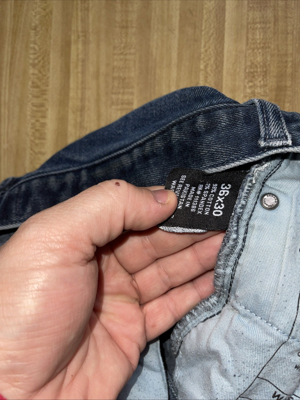 R. Society X Banana Republic Washwell Selvedge Jeans 36/30