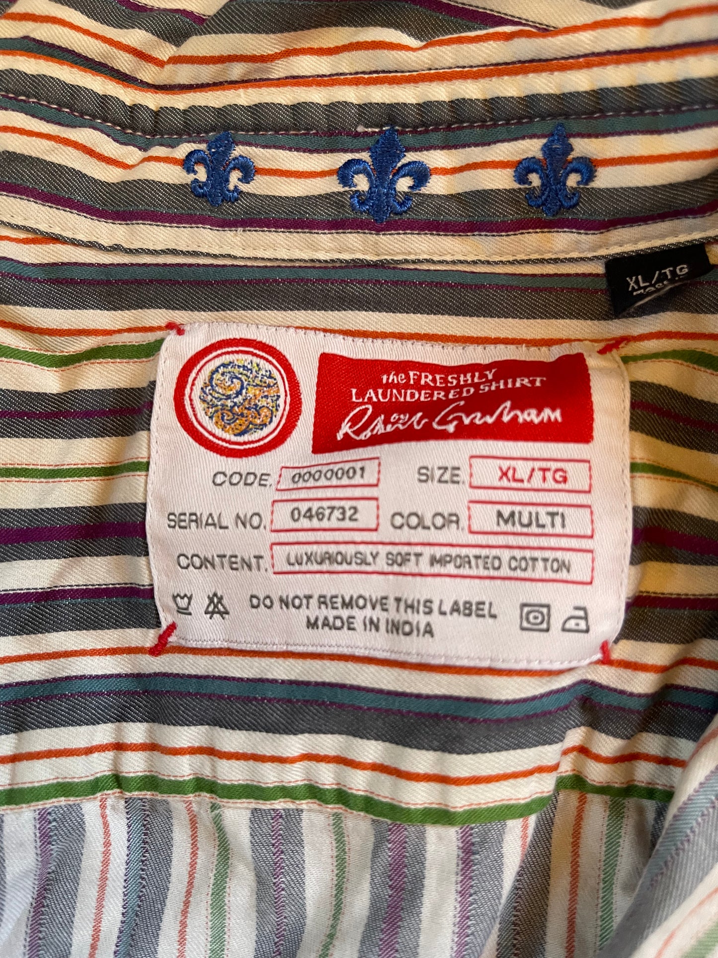 Robert Graham button up xl