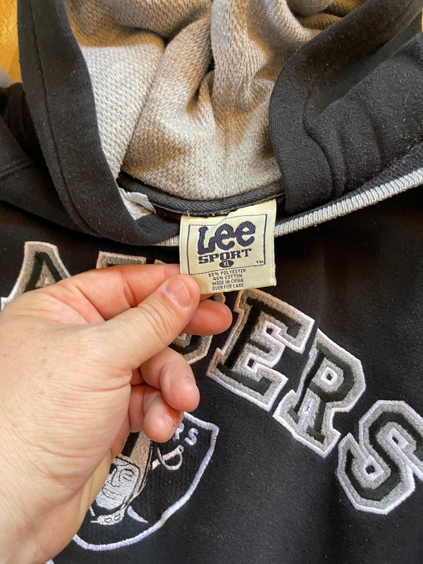 Vintage Lee sport Raiders sweatshirt hoodie xl afterhood