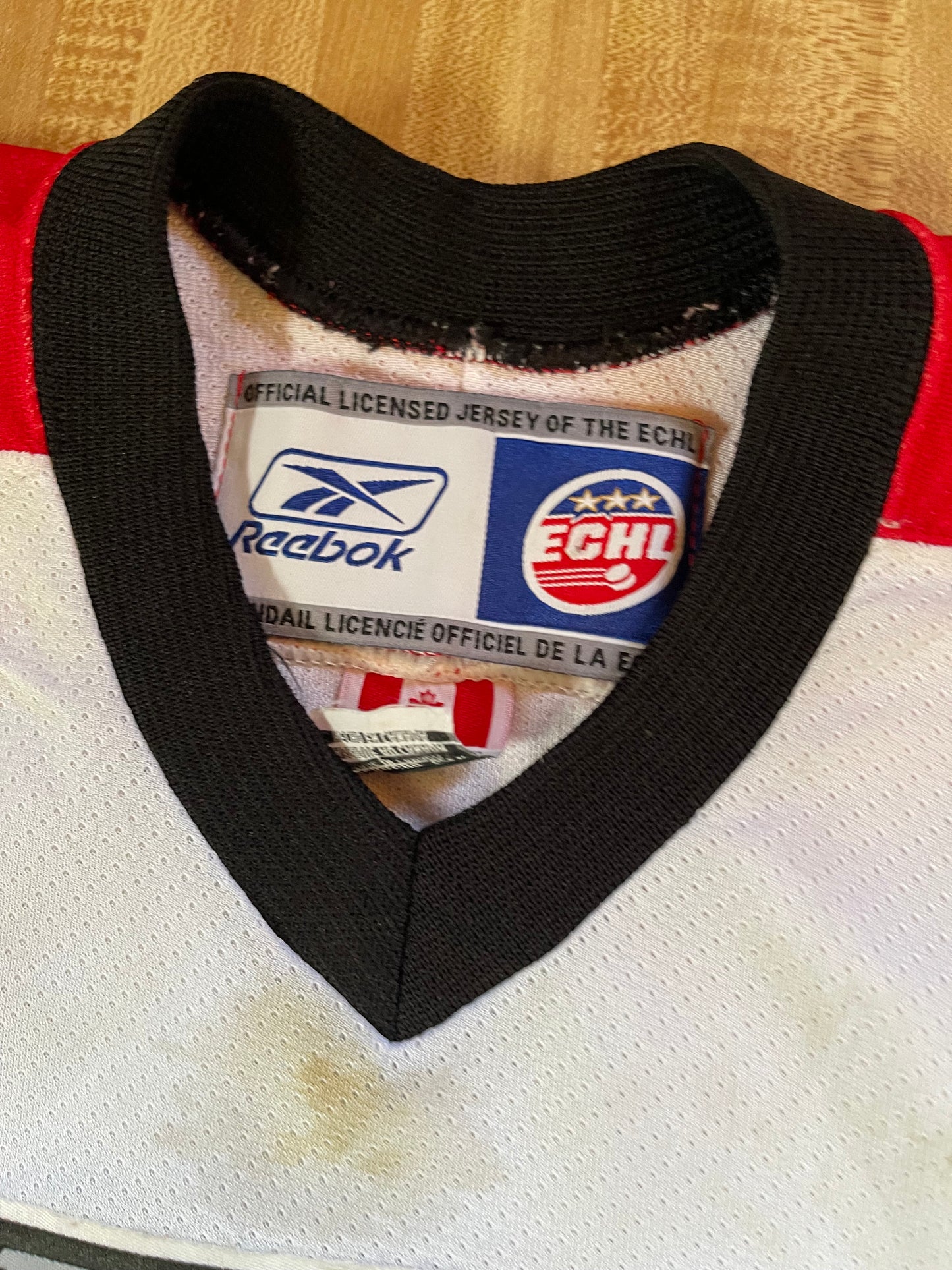 Autographed Las Vegas Wranglers Jersey Youth Large