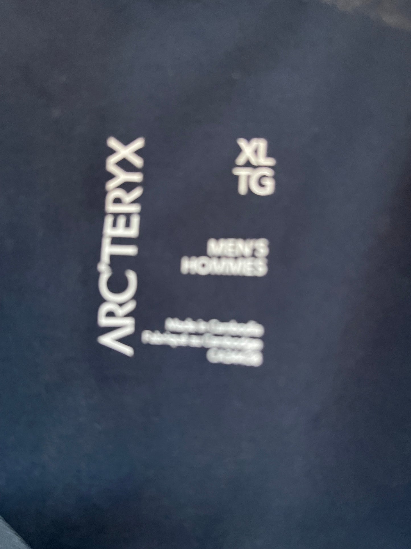 Arcteryx button up xl
