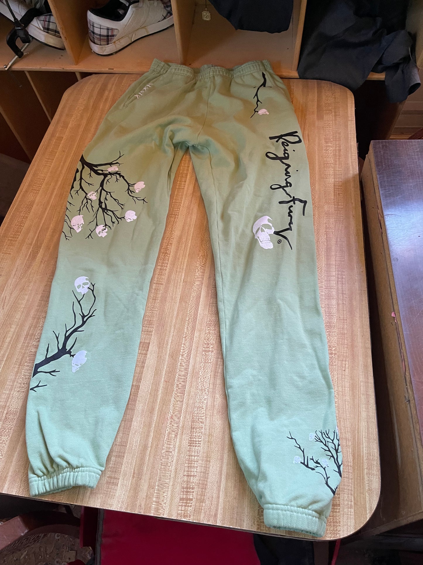 Raging fury sweatpants small NWT